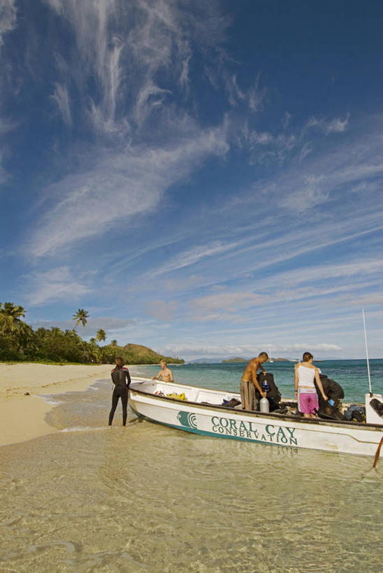 同事,竖图,室外,度假,探险,成功,合作,团队,集体,信心,建筑业,海洋,船,棕榈树,斐济,岛,海岸线,队伍,车队,潜水,摄影,协助,领导,热带气候,成就,合伙,领袖,环境保护,志愿者,南太平洋,水中呼吸器,海滩,休闲活动,彩图,水肺潜水