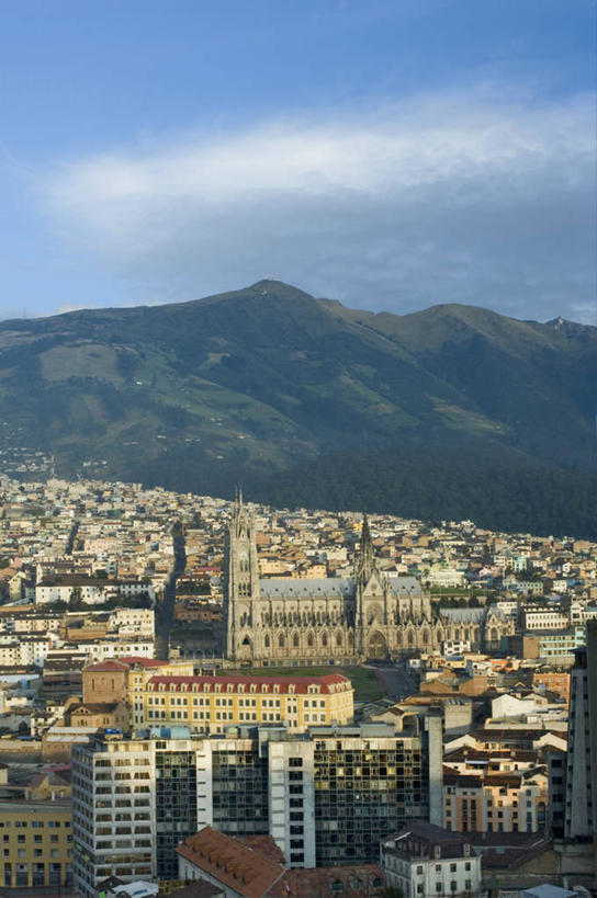 无人,竖图,室外,天际线,城市,厄瓜多尔,首都,南美,摄影,拉丁美洲,基多,美国人,彩图