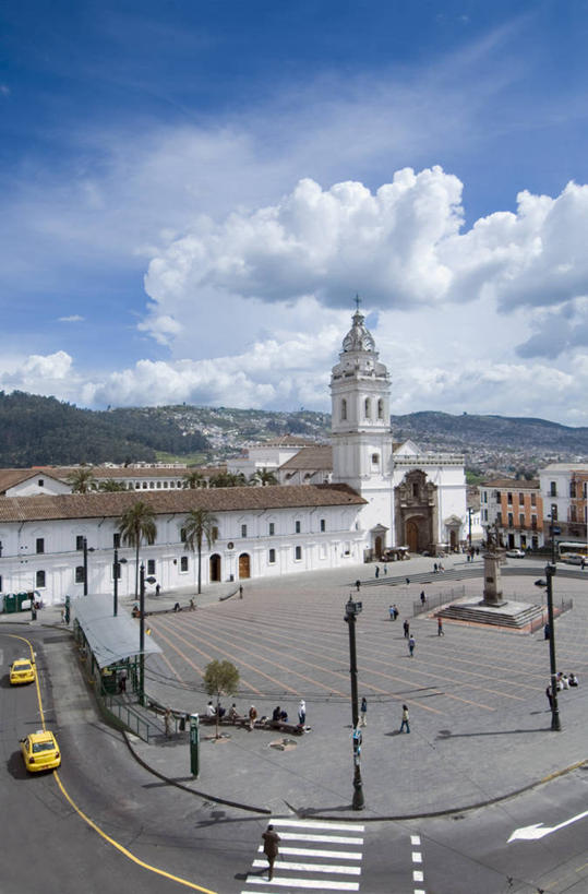 无人,广场,竖图,城市,厄瓜多尔,首都,南美,摄影,拉丁美洲,基多,美国人,彩图