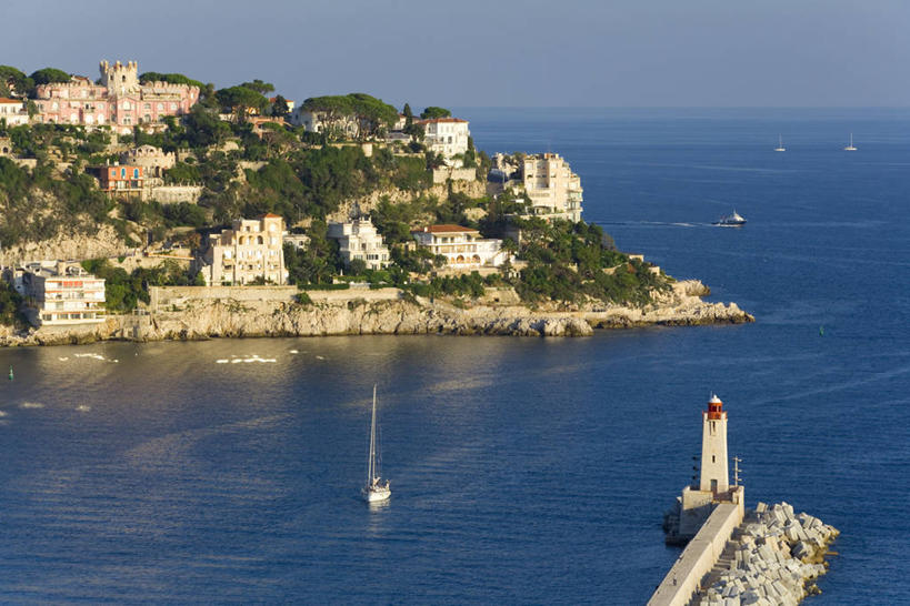 无人,横图,海洋,城市,法国,欧洲,城镇,摄影,西欧,地中海,普罗旺斯,法国文化,尼斯,彩图,海港