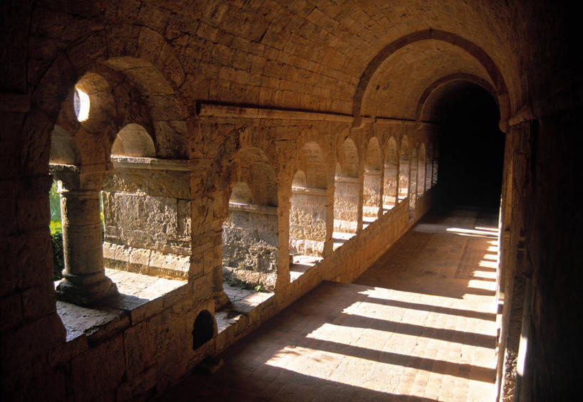 无人,横图,法国,欧洲,摄影,回廊,普罗旺斯,瓦尔省,彩图