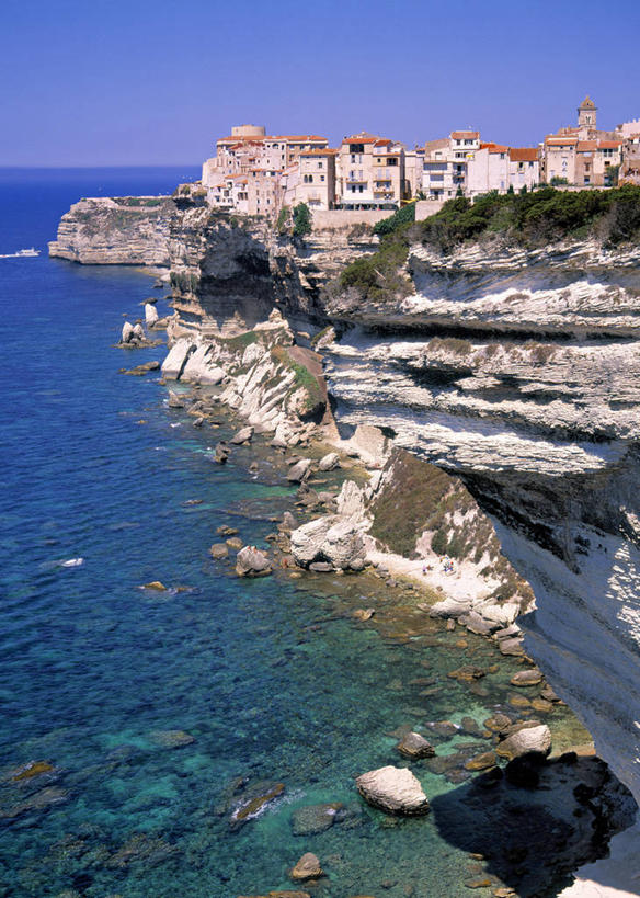 无人,竖图,法国,欧洲,摄影,科西嘉,地中海文化,博尼法乔,彩图