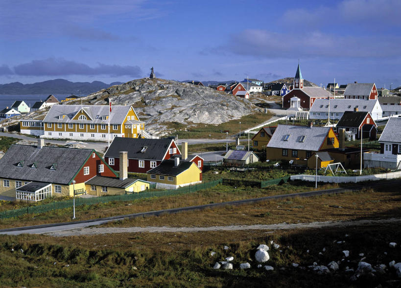 无人,横图,首都,摄影,北美,格陵兰,戈特霍布,彩图