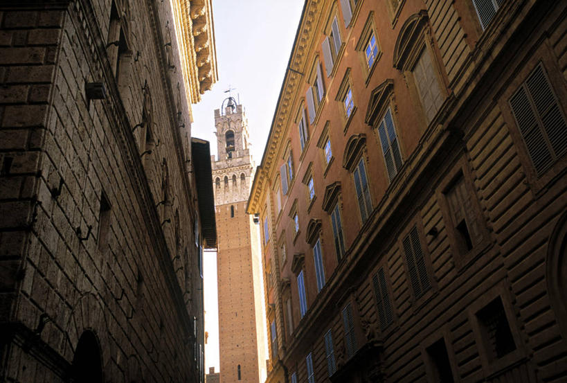 无人,横图,意大利,欧洲,摄影,锡耶纳,托斯卡纳区,彩图