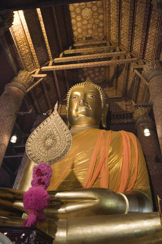 无人,竖图,室内,泰国,亚洲,雕像,地标建筑,摄影,宗教,东南亚,泰国文化,大城省,彩图