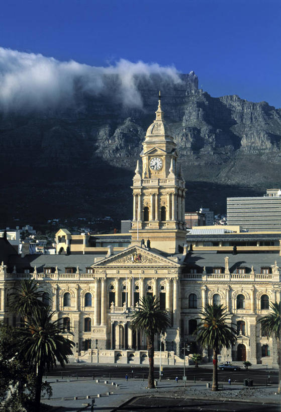 无人,竖图,非洲,南非,首都,摄影,市政厅,开普敦,彩图