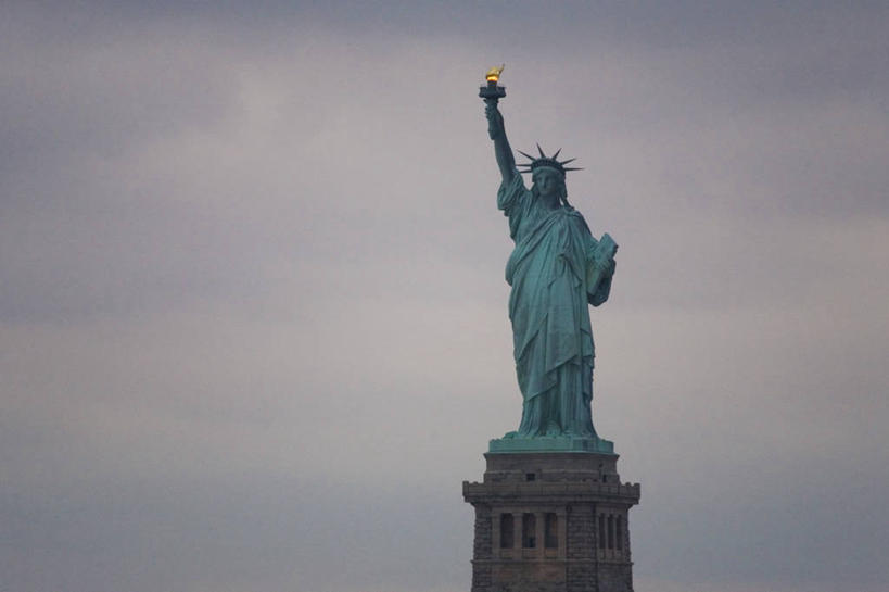 无人,横图,城市,自由女神像,纽约,美国,地标建筑,摄影,北美,美国人,彩图