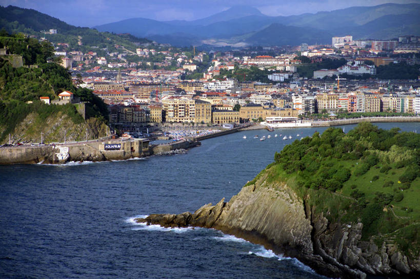 无人,横图,西班牙,欧洲,北,摄影,巴斯克自治区,圣塞瓦斯蒂安,比斯开省,彩图,旅行