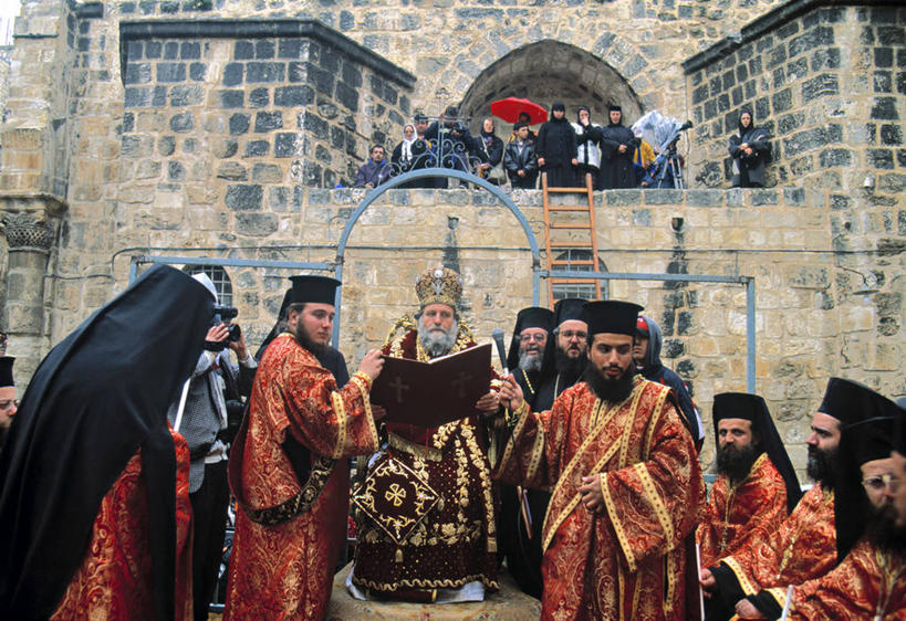 横图,以色列,首都,摄影,宗教,中东,基督教,耶路撒冷,希腊正教,彩图,旅行