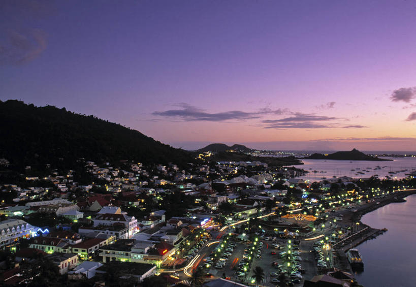 无人,横图,夜晚,岛,摄影,热带气候,彩图,旅行,法国海外领土