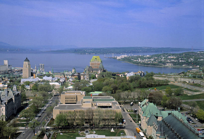 无人,横图,室外,天际线,加拿大,摄影,北美,市区,魁北克,魁北克市,彩图