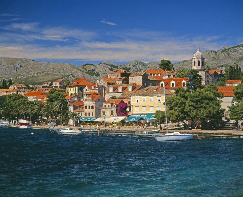 无人,横图,欧洲,克罗地亚,古城,摄影,东欧,亚得里亚海,达尔马提亚,彩图