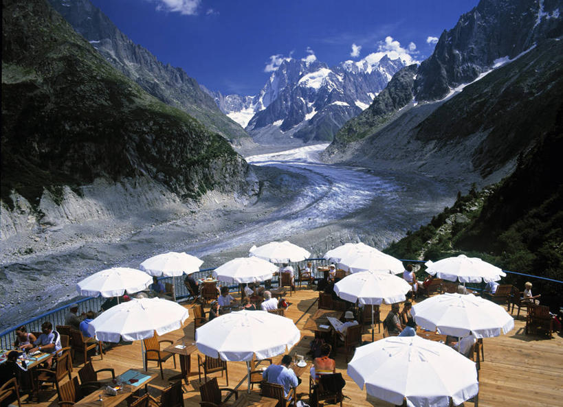 无人,横图,室外,法国,欧洲,摄影,冰河,阿尔卑斯山脉,霞慕尼,彩图