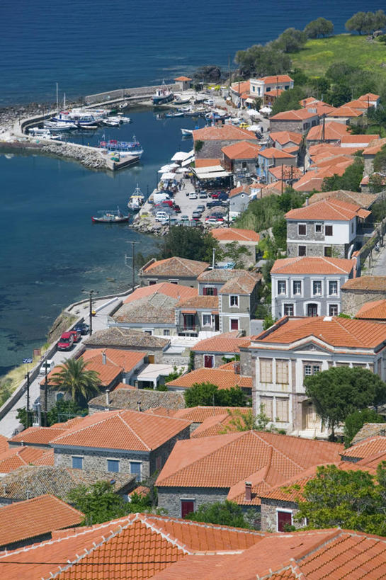 无人,竖图,希腊,欧洲,屋顶,摄影,西欧,地中海文化,南欧,希腊文化,爱琴海群岛,莱斯博斯岛,彩图