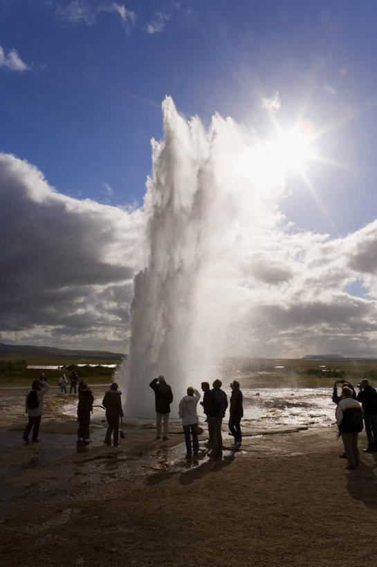 竖图,室外,温泉,欧洲,冰岛,蒸汽,岛,首都,大西洋,摄影,西欧,北欧,冰岛共和国,间歇泉,雷克雅未克,彩图,史托克间歇泉
