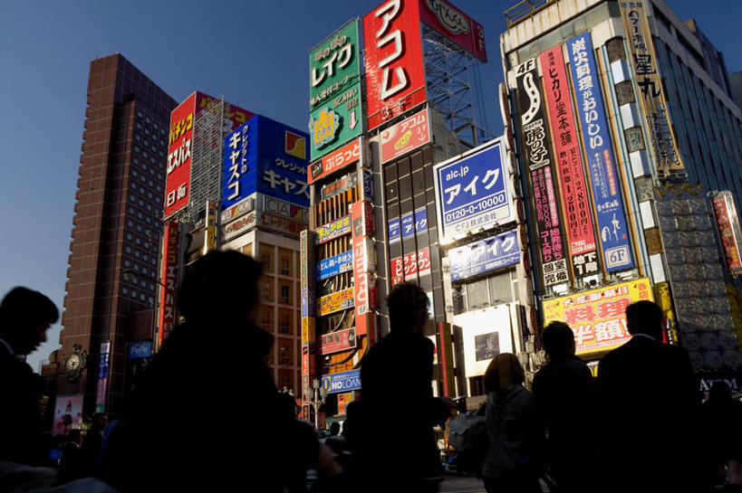 无人,横图,城市,霓虹灯,东京,日本,亚洲,日本文化,首都,摄影,剪影,新宿区,彩图