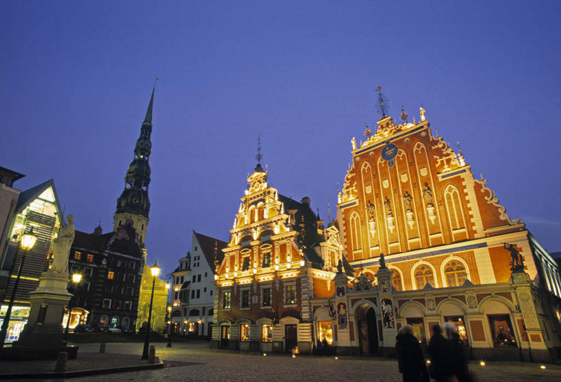 无人,横图,拉脱维亚,首都,摄影,里加,彩图,波罗的海三国