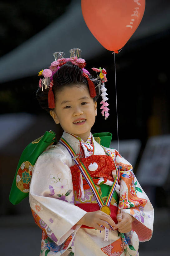 儿童,成年人,一个人,竖图,日本,亚洲,和服,日本文化,摄影,肖像,女孩,女人,彩图,传统服装