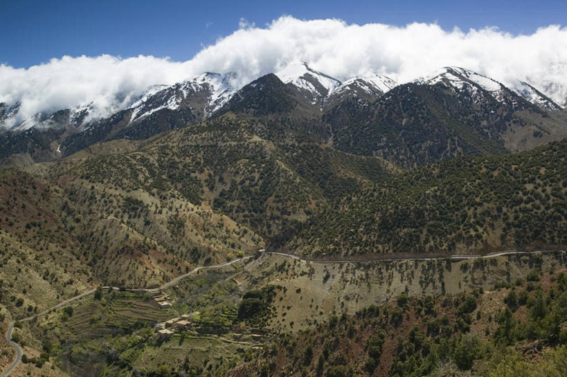 无人,横图,室外,非洲,摩洛哥,地形,摄影,北非,阿特拉斯山脉,摩洛哥文化,彩图