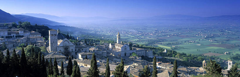 无人,横图,全景,室外,意大利,欧洲,地形,摄影,翁布里亚大区,阿西西,彩图,旅行