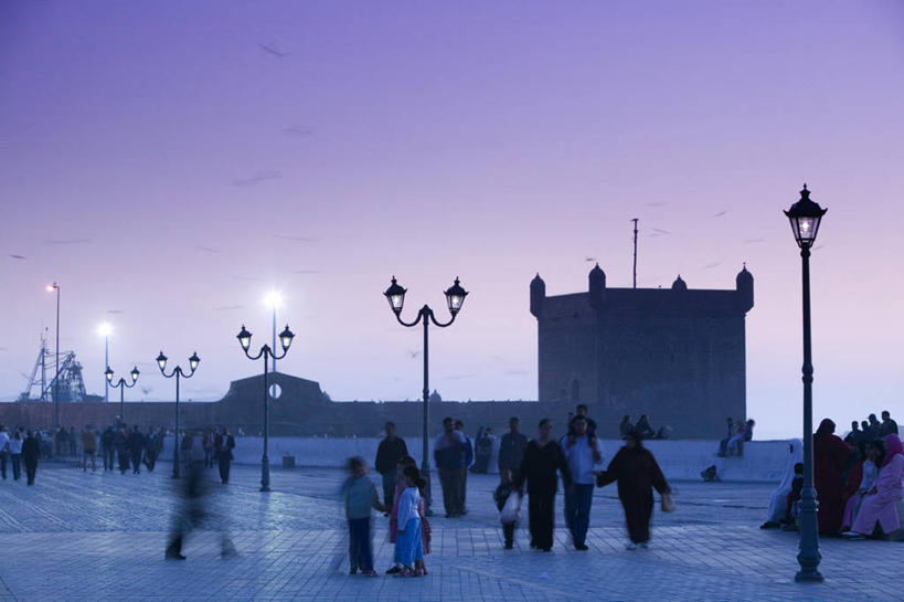 横图,道路,路,非洲,摩洛哥,小路,交通,黄昏,摄影,北非,索维拉城,摩洛哥文化,彩图