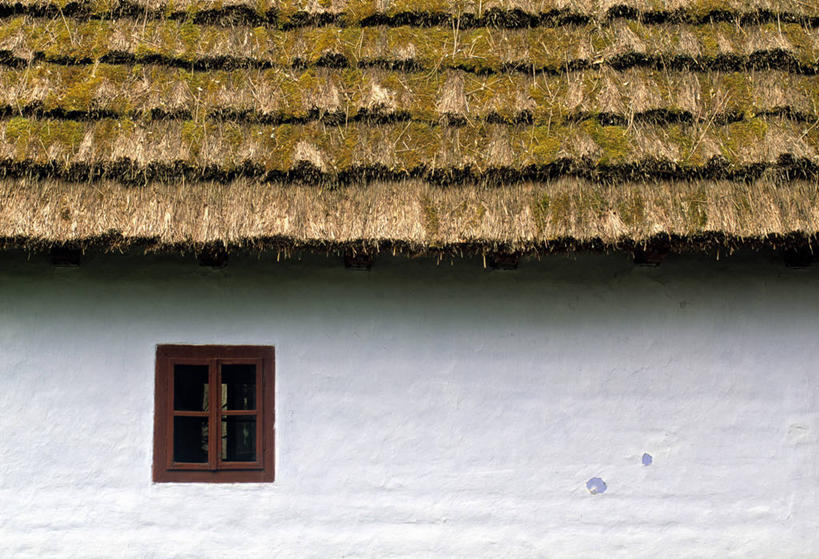 无人,横图,斯洛伐克,房屋,摄影,东欧,农舍,彩图