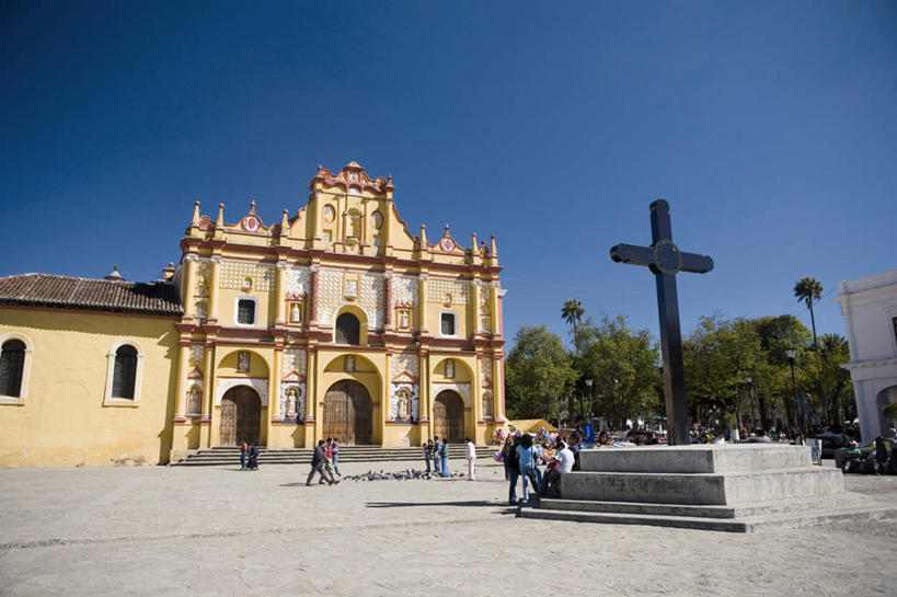 无人,横图,墨西哥,摄影,中美洲,拉丁美洲,圣克里斯托瓦尔,彩图