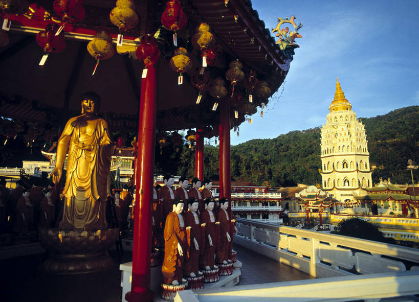 无人,横图,马来西亚,亚洲,摄影,东南亚,极乐寺,彩图,旅行,槟榔屿州