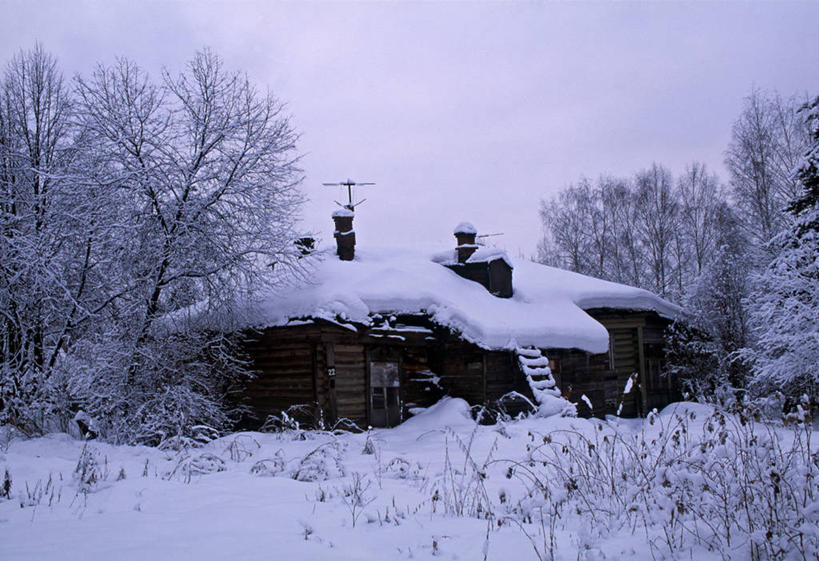 无人,家,横图,室外,雪,别墅,俄罗斯,房屋,屋子,冬天,公寓,洋房,楼房,住宅,摄影,彩图,旅行,房子