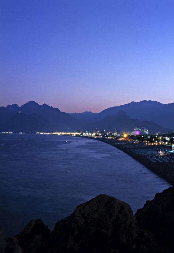 无人,竖图,欧洲,亚洲,摄影,地中海,安塔利亚,彩图,旅行