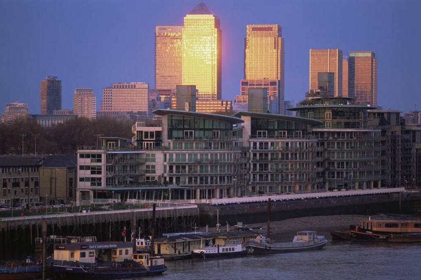 无人,办公室,横图,日落,城市,摩天大楼,英国,欧洲,首都,图像,英格兰,摄影,西欧,北欧,英国文化,金丝雀码头,彩图