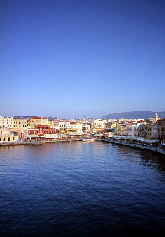 无人,竖图,室外,城市,希腊,欧洲,古城,摄影,地中海文化,克里特岛,干尼亚,彩图,旅行,海港