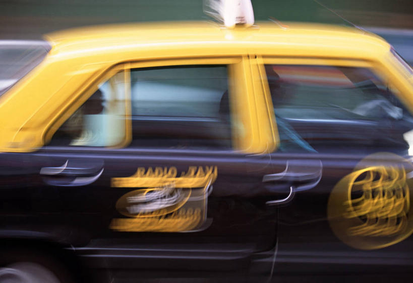 无人,横图,出租车,阿根廷,首都,南美,运输,摄影,拉丁美洲,布宜诺斯艾利斯,彩图