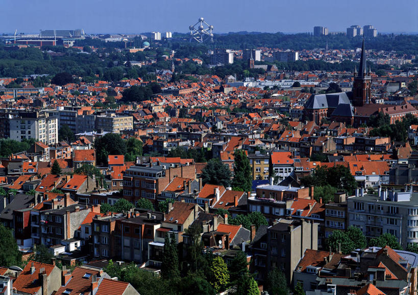 无人,横图,室外,天际线,城市,比利时,欧洲,首都,摄影,布鲁塞尔,彩图