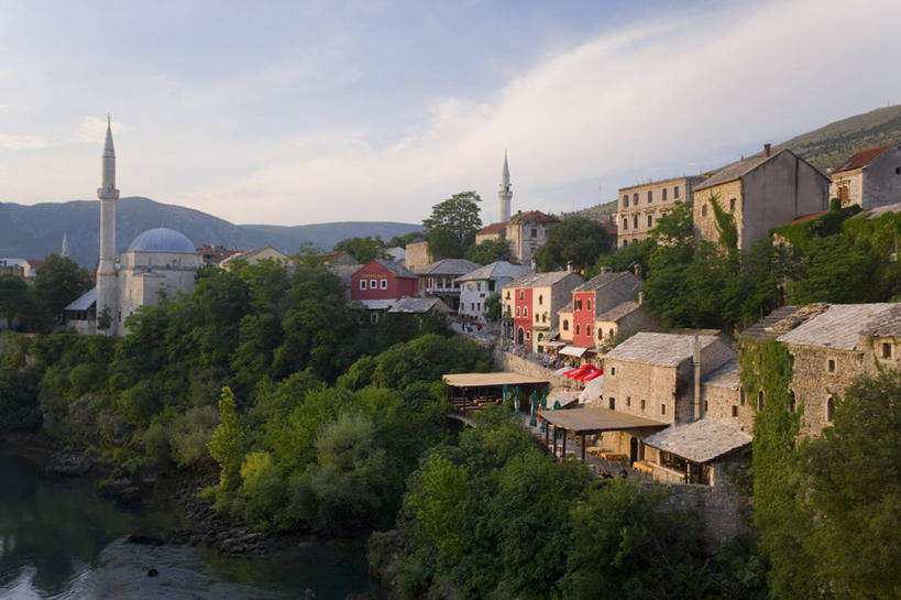 无人,横图,欧洲,乡村,摄影,巴尔干,东欧,前南斯拉夫,莫斯塔尔,彩图,波斯尼亚和黑塞哥维那