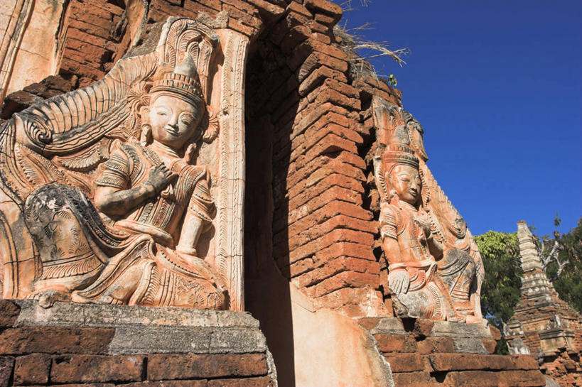 无人,横图,室外,缅甸,亚洲,地标建筑,摄影,东南亚,掸邦,彩图