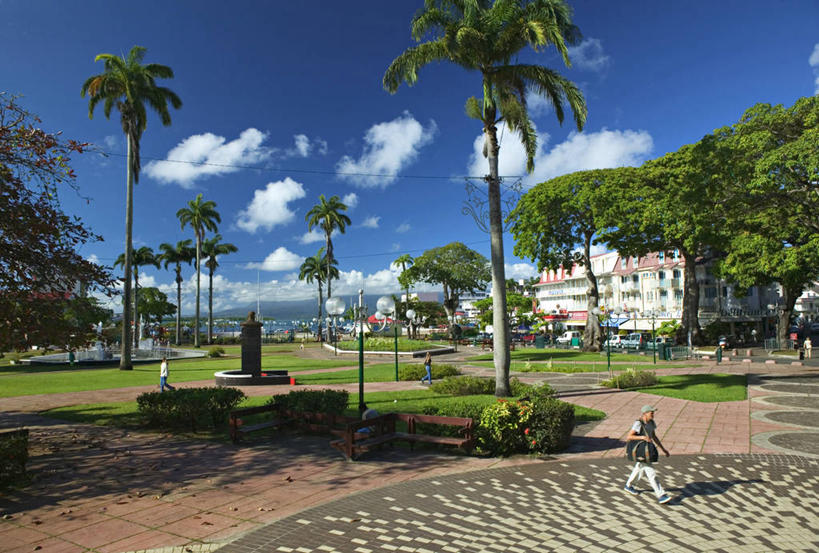 无人,横图,岛,摄影,拉丁美洲,瓜德罗普岛,彩图,法国海外领土