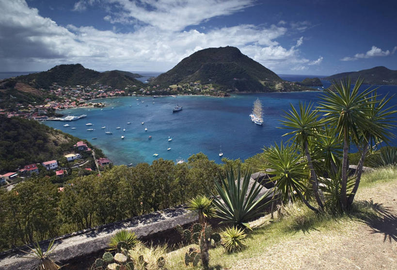 无人,横图,室外,岛,海湾,摄影,拉丁美洲,瓜德罗普岛,彩图,法国海外领土