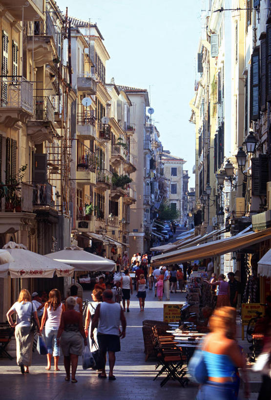 竖图,希腊,欧洲,摄影,地中海文化,科孚,彩图,艾奥尼亚群岛