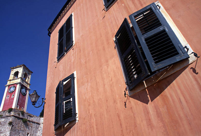 无人,横图,希腊,欧洲,尖顶,摄影,地中海文化,科孚,彩图,艾奥尼亚群岛