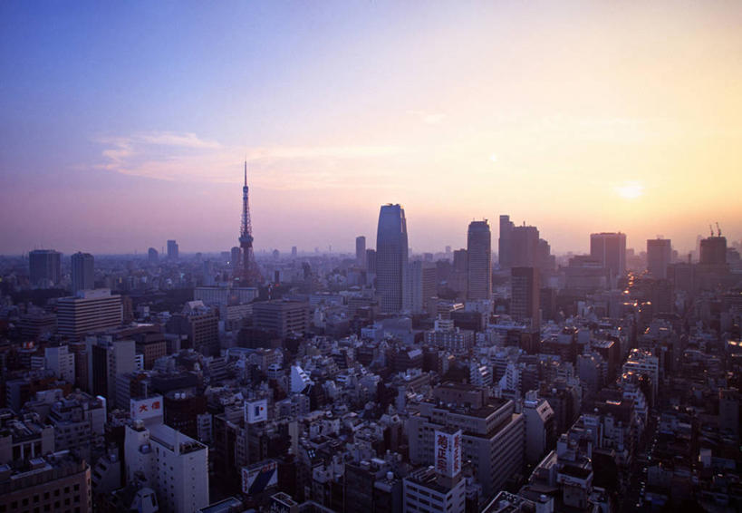 无人,横图,室外,天际线,城市,东京,日本,亚洲,首都,摄影,东京塔,港区,彩图