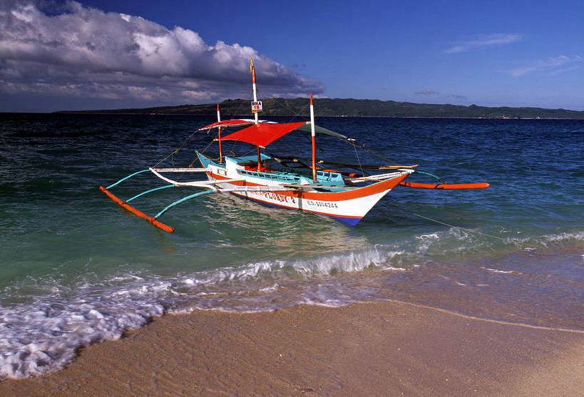 无人,横图,室外,旅游,度假,菲律宾,亚洲,娱乐,享受,休闲,放松,摄影,热带气候,长滩岛,海滩,彩图