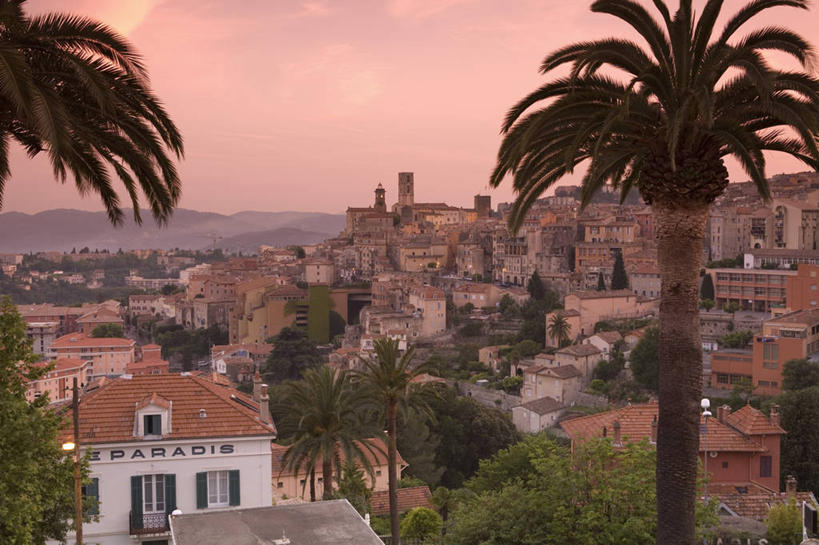 无人,横图,法国,欧洲,黎明,摄影,西欧,地中海,普罗旺斯,法国文化,滨海阿尔卑斯,格拉斯,彩图