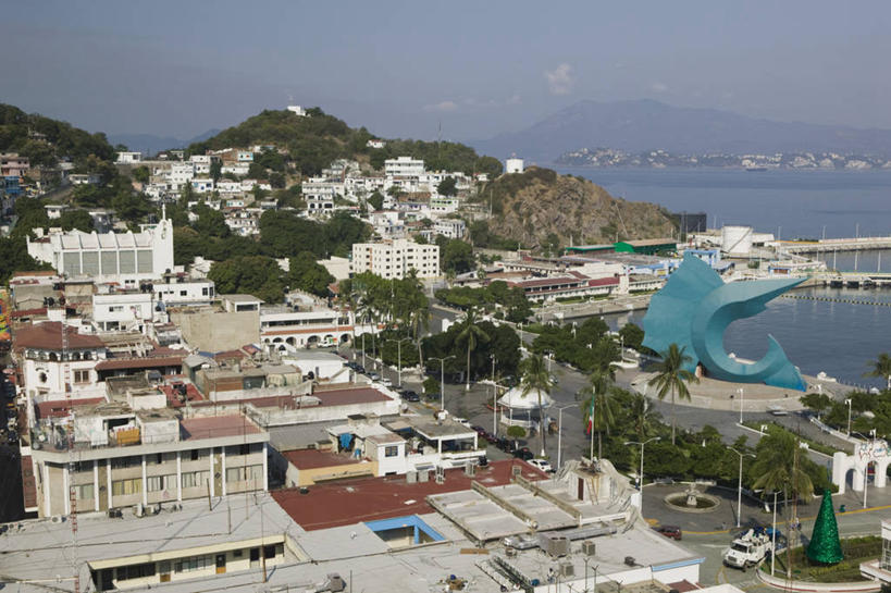 无人,横图,俯视,白天,旅游,度假,墨西哥,美国,娱乐,享受,休闲,放松,摄影,北美,北美洲,中美洲,拉丁美洲,美洲,北亚美利加洲,亚美利加洲,科利马,曼萨尼约,彩图,高角度拍摄,美利坚合众国