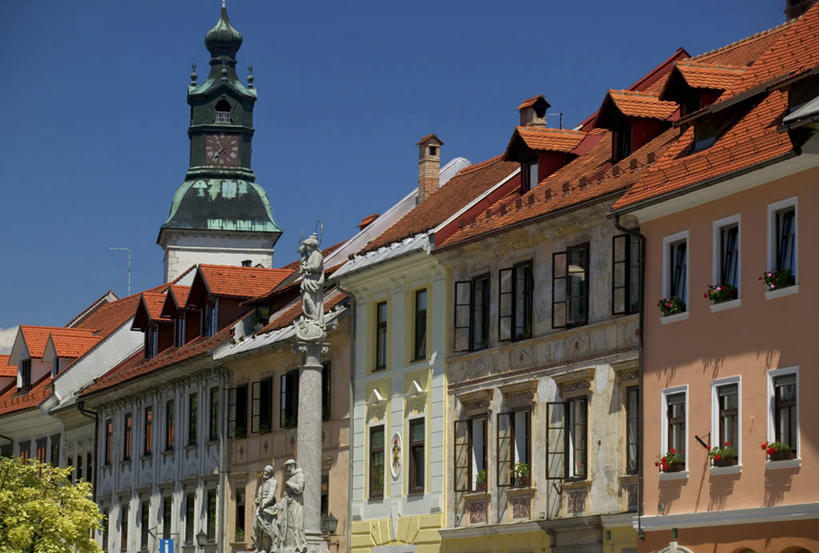 无人,横图,欧洲,斯洛文尼亚,城镇,摄影,彩图,戈雷尼