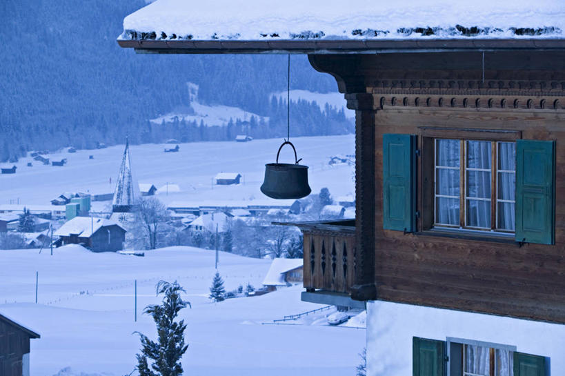 无人,横图,室外,雪,瑞士,欧洲,冬天,摄影,阿尔卑斯山脉,彩图