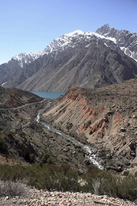 无人,竖图,塔吉克斯坦,亚洲,地形,摄影,中亚,彩图