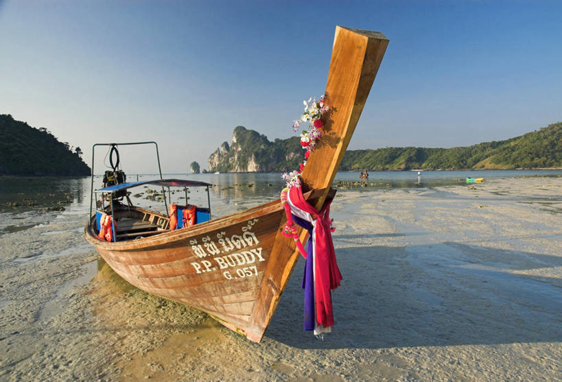 无人,横图,泰国,亚洲,海湾,摄影,东南亚,披披岛,彩图