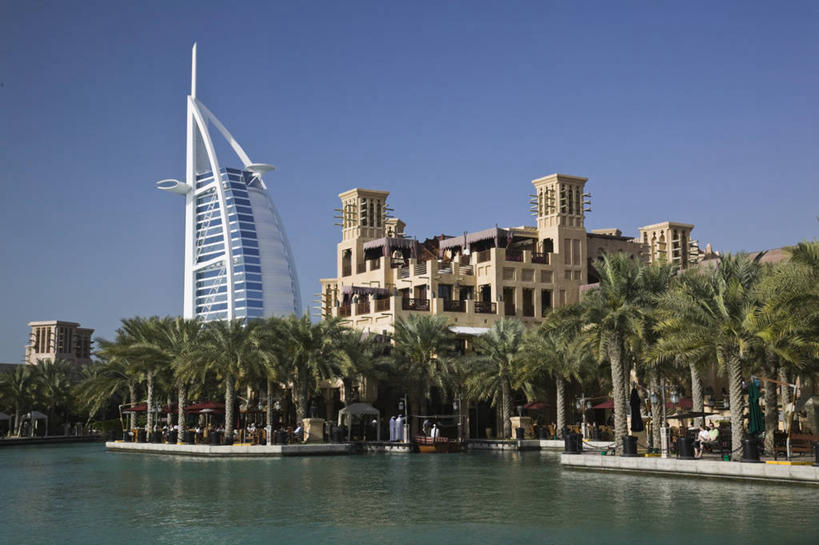 无人,横图,白天,城市,酒店,摄影,中东,阿拉伯联合酋长国,迪拜,波斯湾,彩图,帆船酒店,阿拉伯半岛,广角拍摄