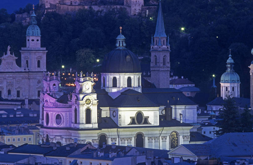 无人,教堂,横图,城市,奥地利,欧洲,摄影,西欧,萨尔茨堡,彩图